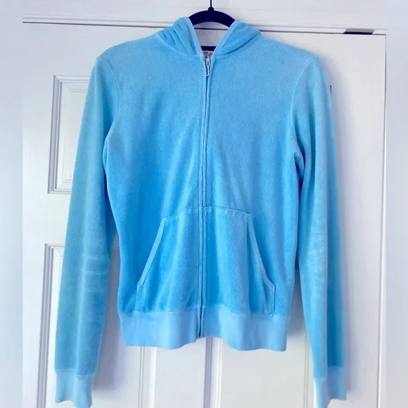 Juicy Couture Tops Juicy Couture Track Jacket Size Large Light - Main Image